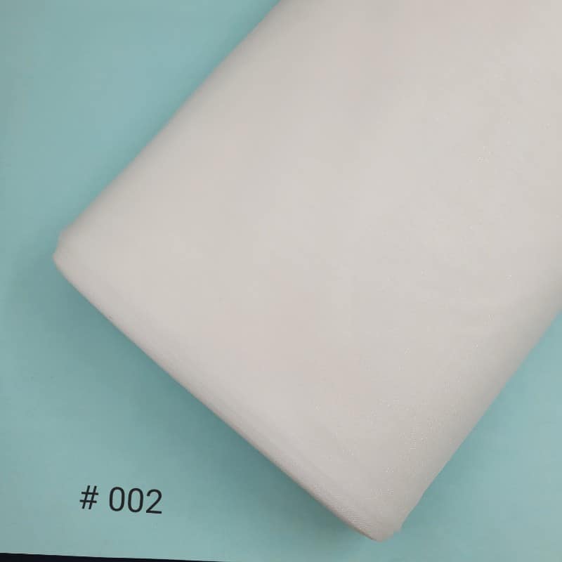 1 метър / 50 метра Кристален тюл Бял OFF WHITE / 3 метра широчина / 02235