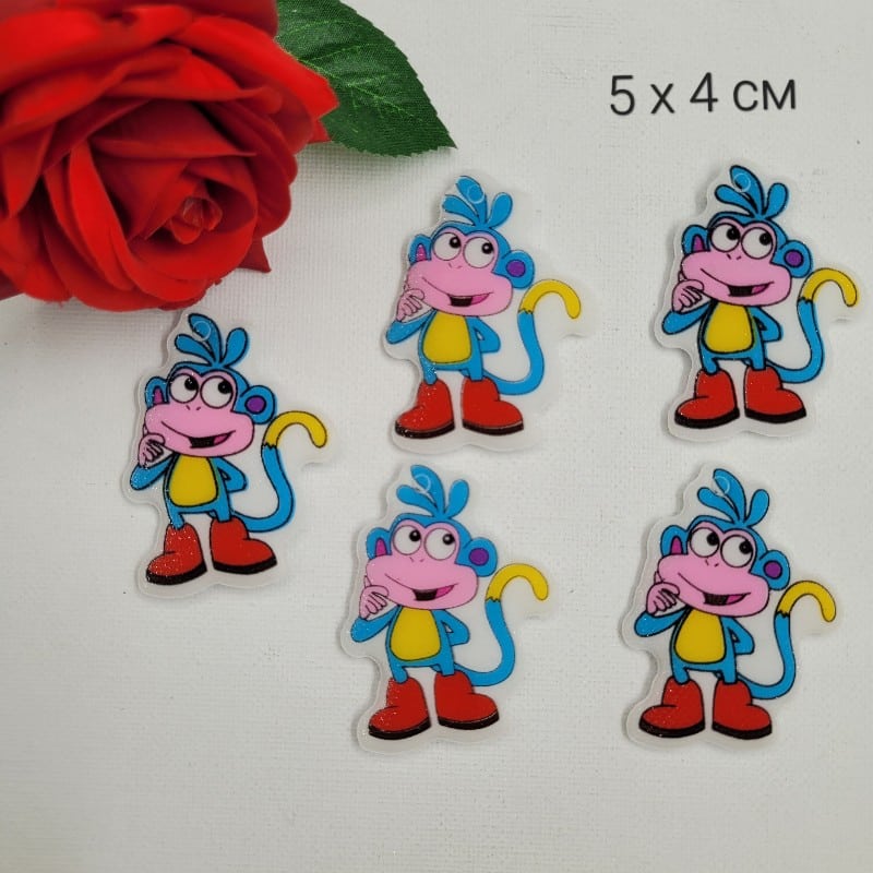 5 броя Висулки Маймуни /5х4см/ 03094