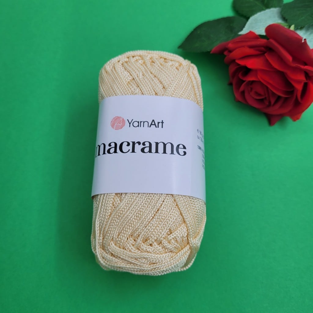 130 метра / 90 грама Макраме / 2 мм / 04353