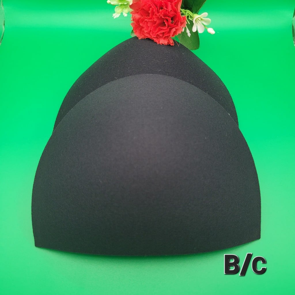 1 чифт Чашки без подплънки / В"C/ - Черни 04872