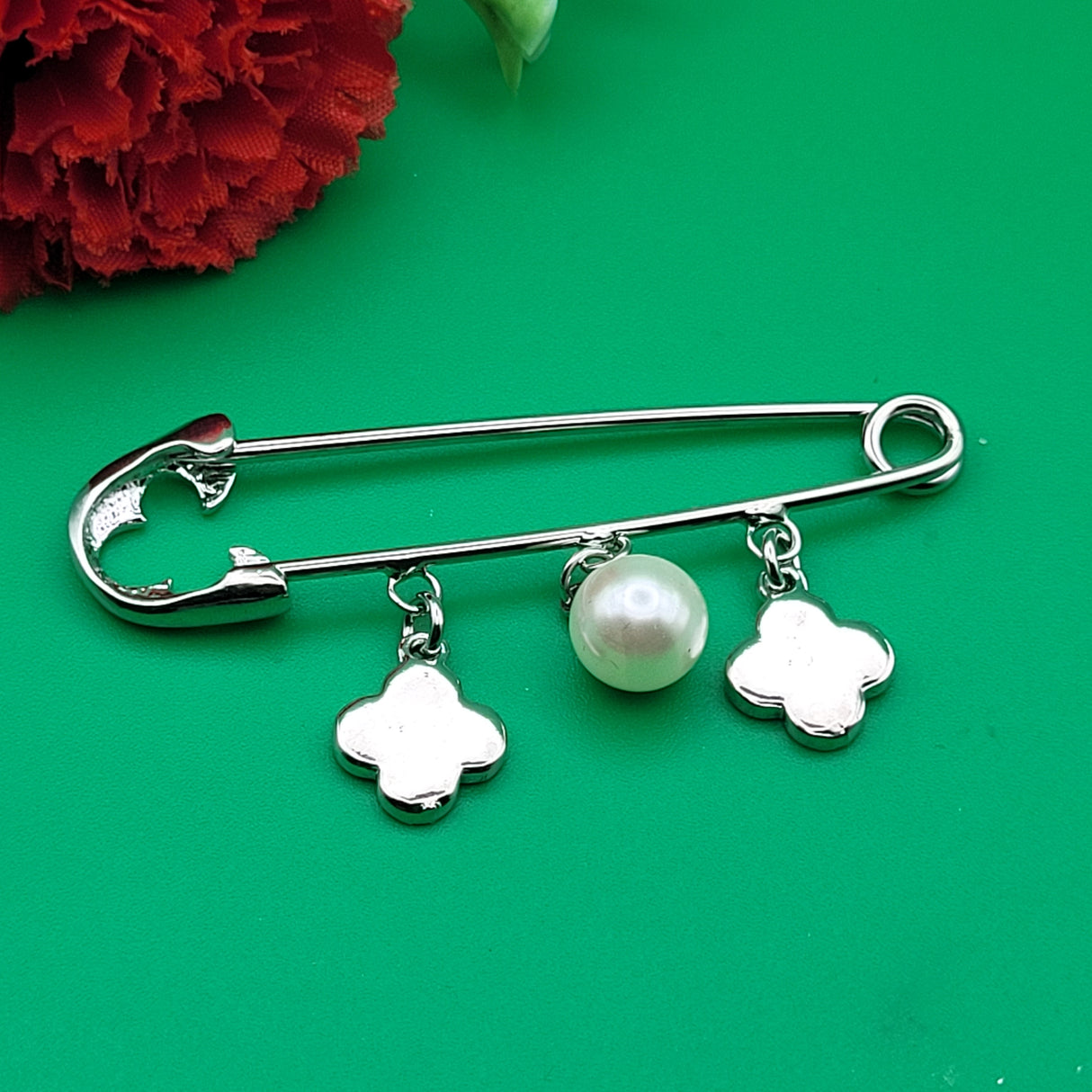 Брошка безопасна игла 05429