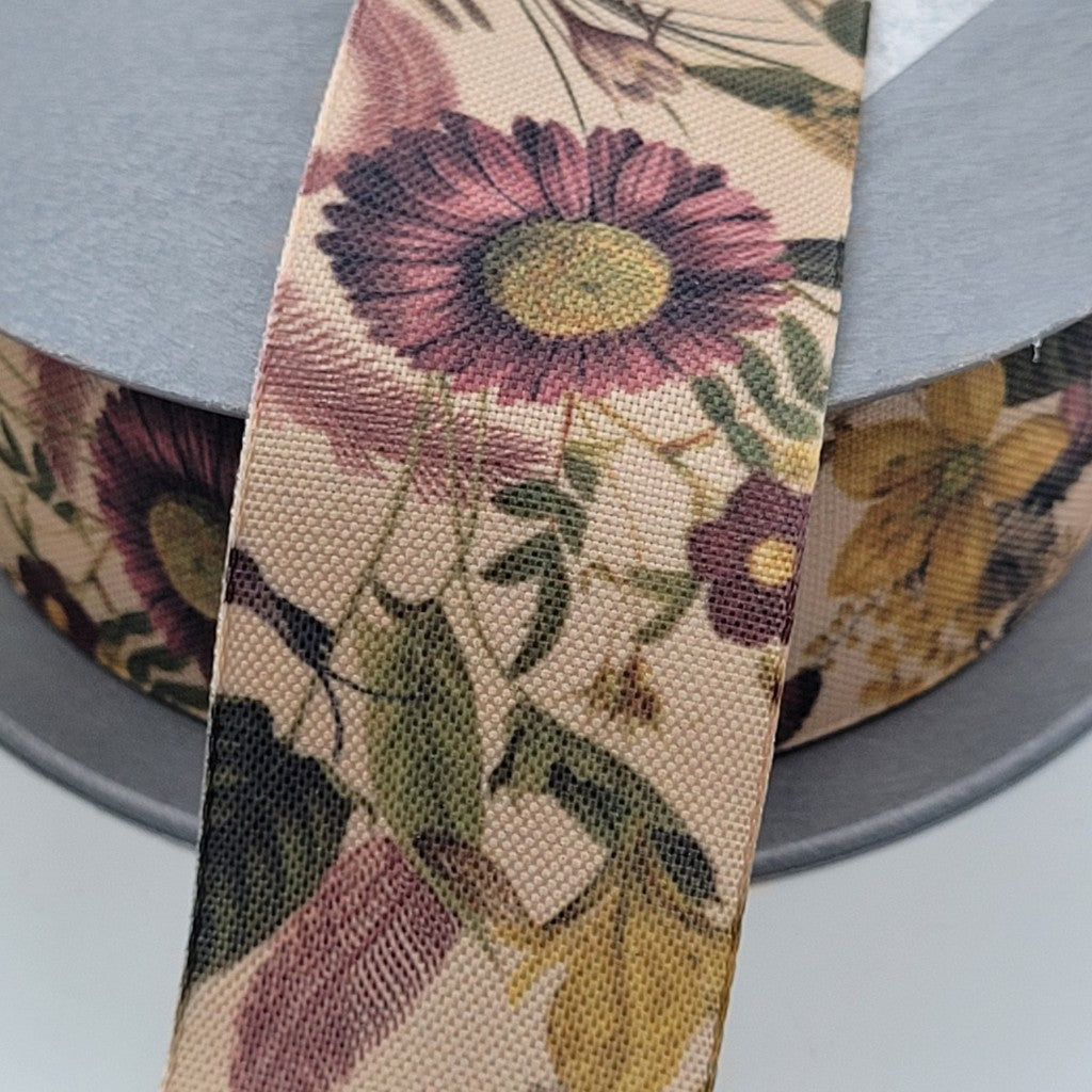 10 метра Декоративна флорална лента /3.5см/ 05551