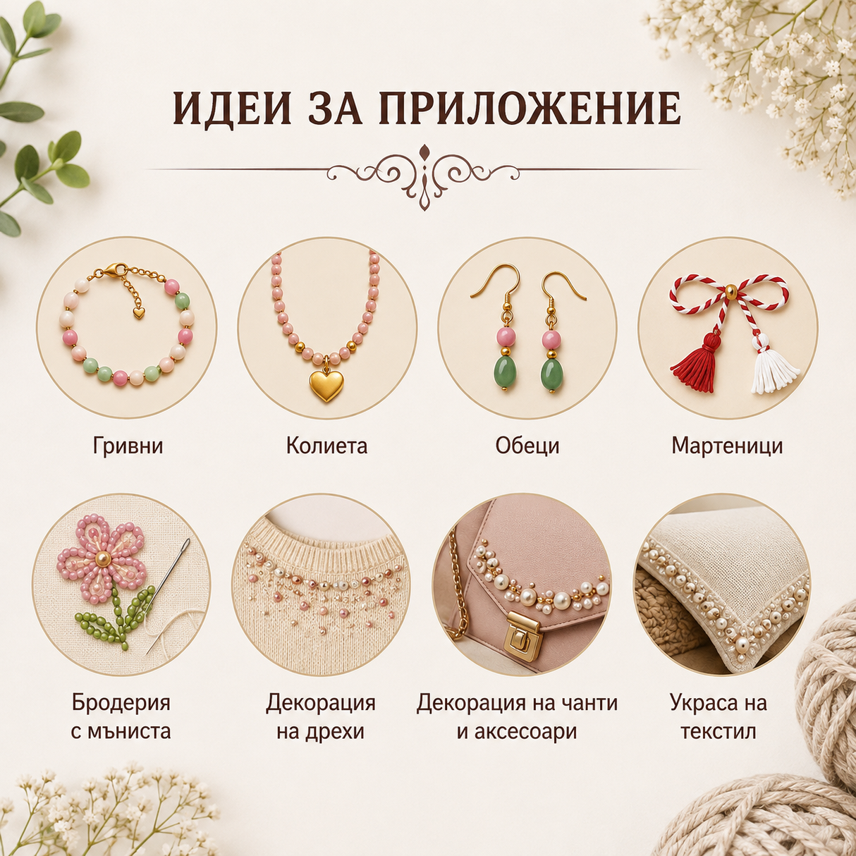 420 броя Стъклени мъниста /4мм/-златисти 05584