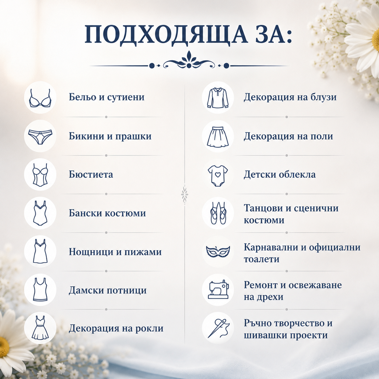 3 метра Дантела без еластан /15см/ -бяла 05555