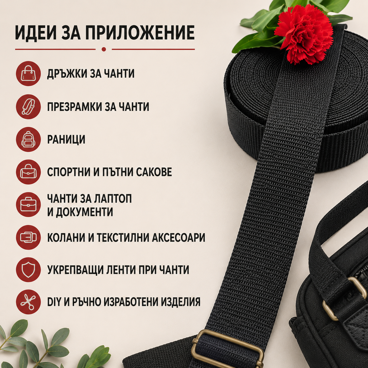 5 метра / 50 метра Трега / 4 см / - Черна 04983