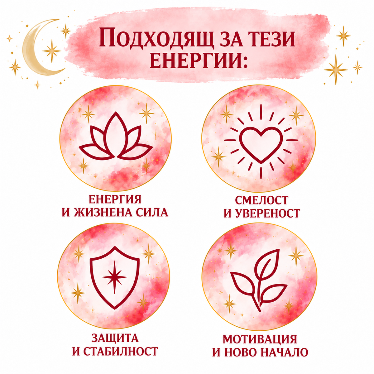 100 броя Фасетиран ахат /4мм/-малиново червен 05641