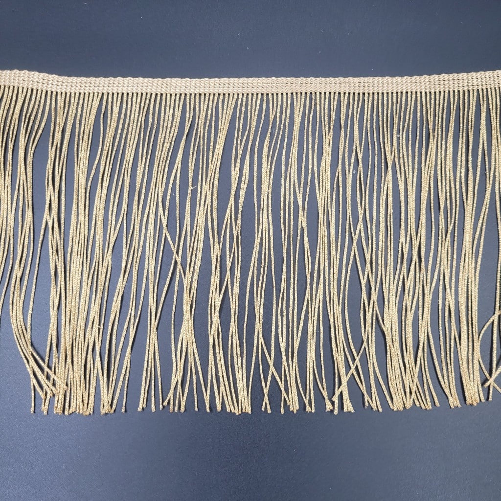 1 метър Златни ресни с ламе / 25 см /  0353