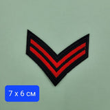 1 брой / 12 броя Бродирани нашивки       0134