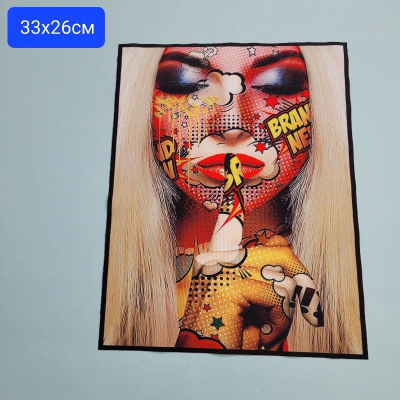 Апликация принт / 33х26см /   01576