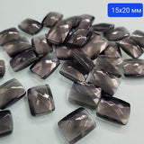 25 броя Черни мъниста 15 х 20 мм       01760