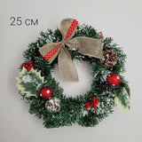 1 брой Коледен венец  / 25 см /       03940