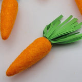 6 броя Моркови за декорация / 8 х 2 см /      04291