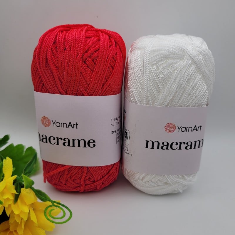 130 метра / 90 грама  Макраме / 2 мм /   04353