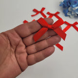 10 броя Сатенени панделки / 5 х 4 см /    04799