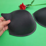 1 чифт Чашки без подплънки / E"F/ - Черни    04820