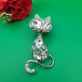 Брошка Котка / 6 х 3 см /   02991