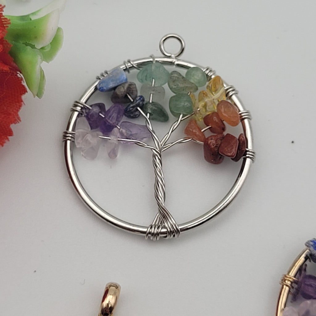1 брой Висулка Седем чакри / 3 см /  04997