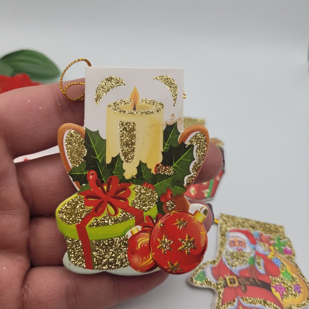 10 броя Коледни картички / 7 х 5 см /   04998