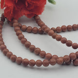 90 броя Слънчев камък / 4 мм / - Охра   05028