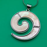 Колие седеф и синджир стомана  05395