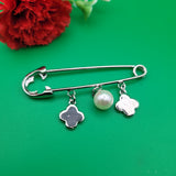 Брошка безопасна игла  05429