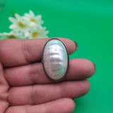Пръстен сребрист  05477