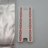 50 броя Картончета с пликче за мартеници /9.5х4см/  05636