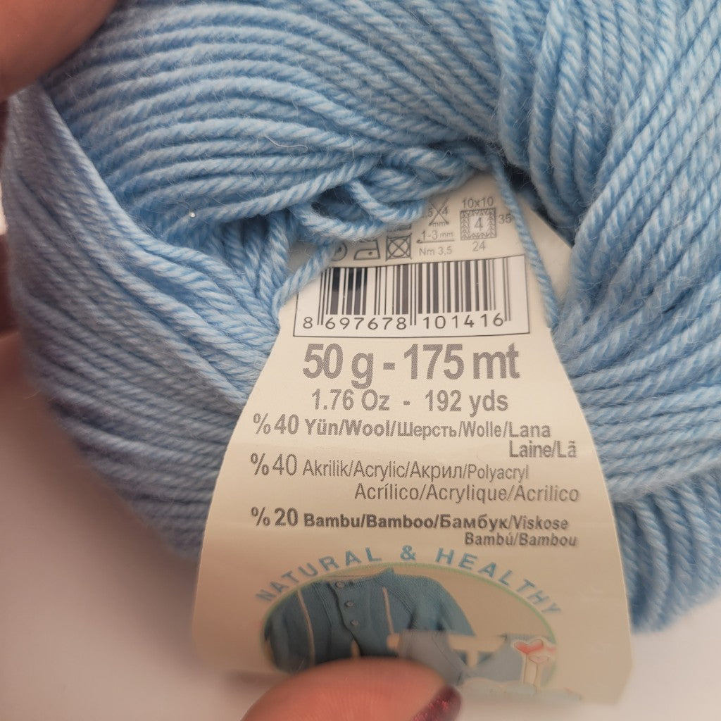 175 метра / 50 грама Прежда Alize Baby Wool & Bamboo   05747