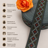 1 / 10 метра Ластик шевици / 36 мм /  03480